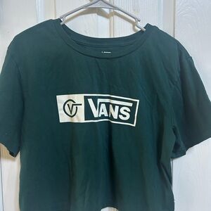 Vans Green Crop Top